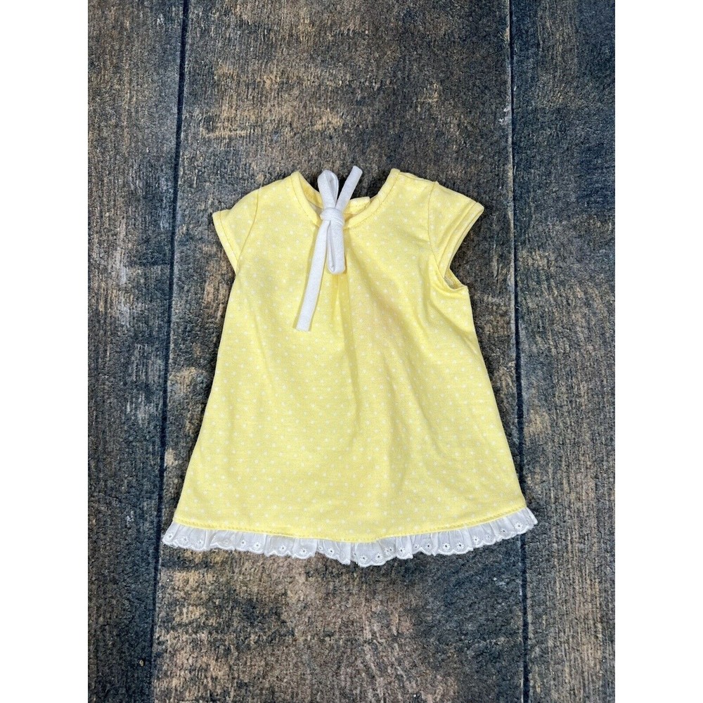 Lexi Rose Made To Match 18” Doll Clothes, Matches Omi Jo Yellow Dot House Tunic!